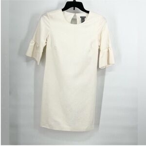 Ann Taylor Cream Mini Dress